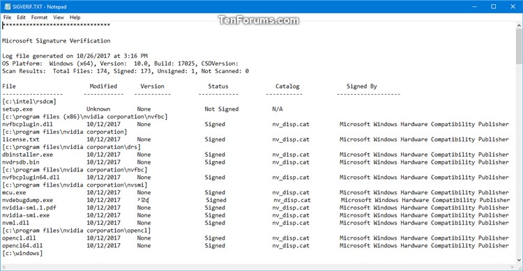 Verify if System Files and Drivers are Digitally Signed in Windows-sigverif-2b.jpg