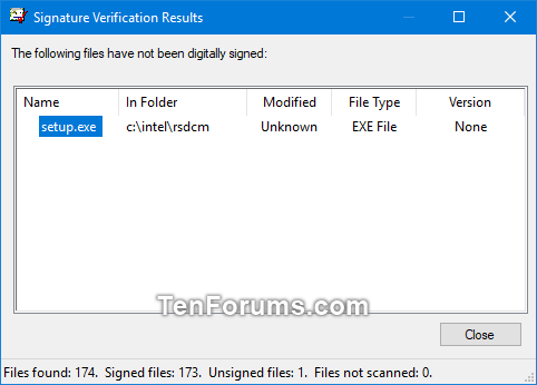 Verify if System Files and Drivers are Digitally Signed in Windows-sigverif-4.png