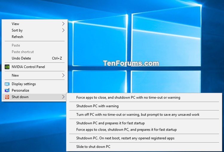 Add Shut down Context Menu in Windows 10-shut_down_context_menu.jpg