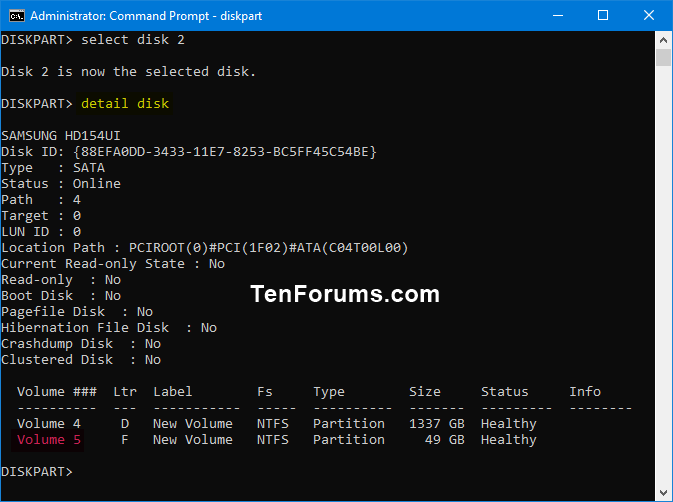 Extend Volume or Partition in Windows 10-extend_volume_in_command_prompt-3.png