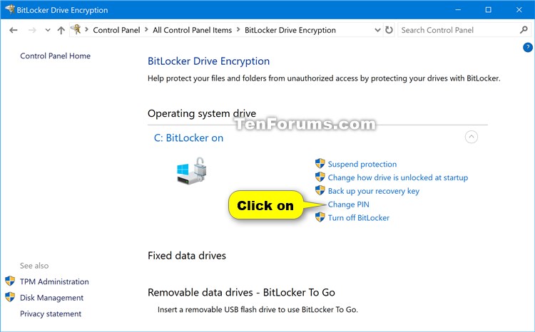 Change BitLocker Startup PIN in Windows 10-change_bitlocker_pin_in_control_panel.jpg