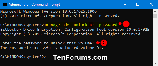 Unlock Fixed or Removable BitLocker Drive in Windows-unlock_bitlocker_drive_with_password_command.png