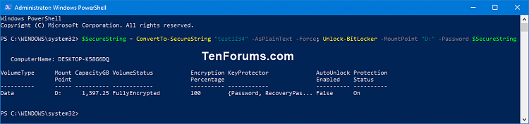 Unlock Fixed or Removable BitLocker Drive in Windows-unlock_bitlocker_drive_with_password_powershell-2.png