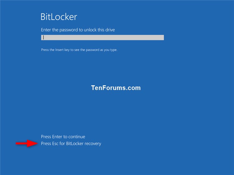 Unlock OS Drive Encrypted by BitLocker in Windows 10-unlock_bitlocker_os_drive_with_recovery_key-1.jpg