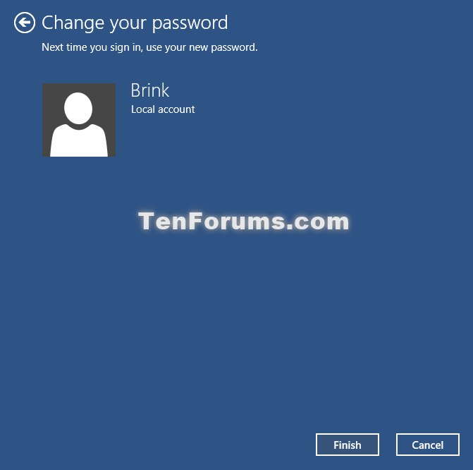how do i change microsoft live account password