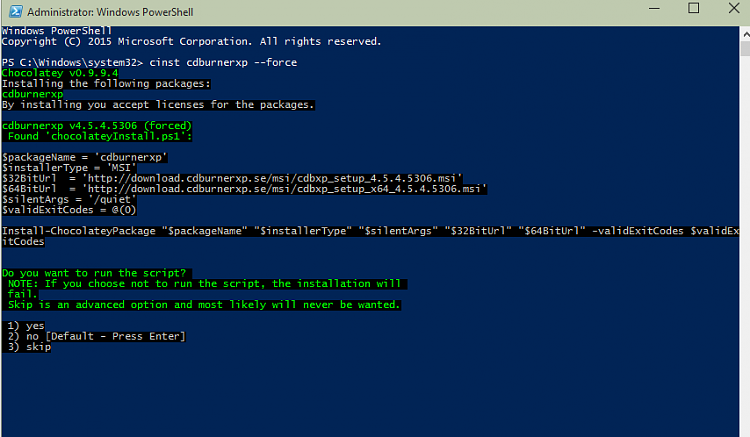 PowerShell PackageManagement (OneGet) - Install Apps from Command Line-pwrshell.png