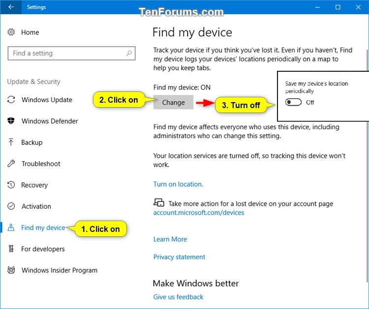 Turn On or Off Find My Device in Windows 10-find_my_device_settings-1.jpg