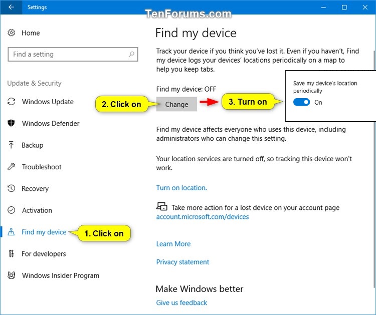 Turn On or Off Find My Device in Windows 10-find_my_device_settings-2.jpg