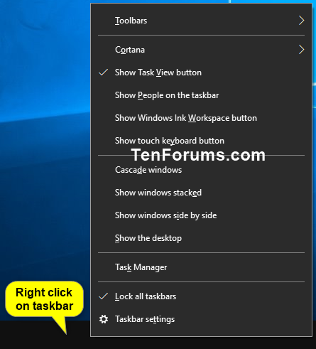Enable or Disable Taskbar Context Menus in Windows 10-taskbar_context_menu.png