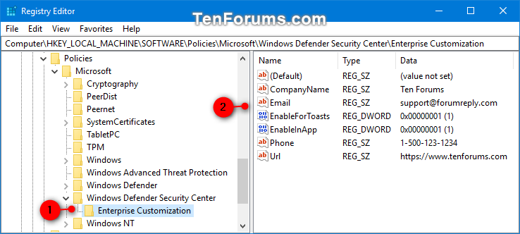 Add Support Contact Information to Windows Security in Windows 10-windows_defender_security_center_contact_info_regedit.png