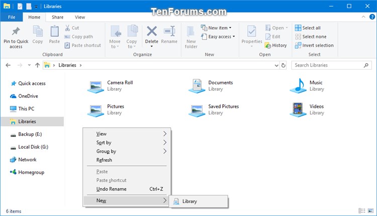 Add or Remove Default New Context Menu Items in Windows 10-new_library.jpg