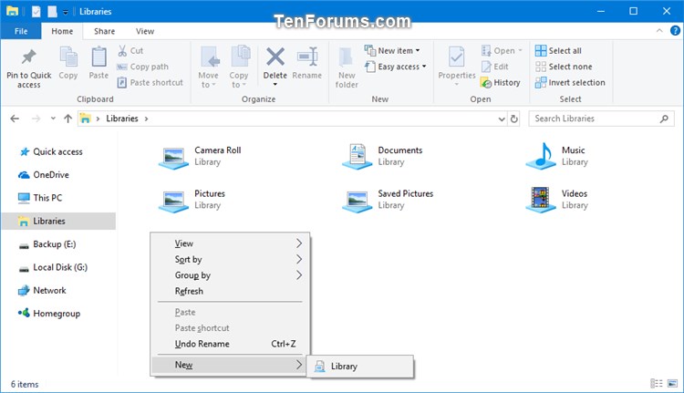 Add or Remove New context menu in Windows 10-new_library.jpg