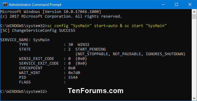 Enable or Disable SuperFetch (SysMain) in Windows-superfetch_command-1.png