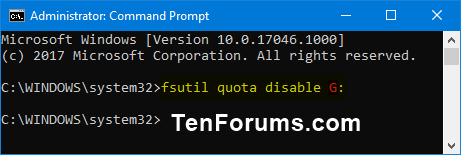Enable or Disable to Enforce Disk Quota Limits in Windows-disable_disk_quota_and_enforce_limit-command.png