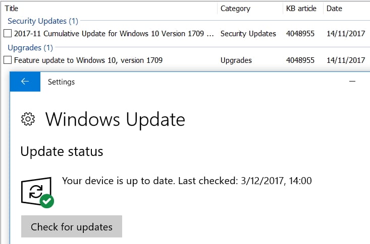 disable automatic updates windows 10 2017