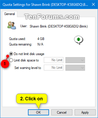 Set Disk Quota Limit and Warning Level for Specific Users in Windows-disk_quota_limit-7.png