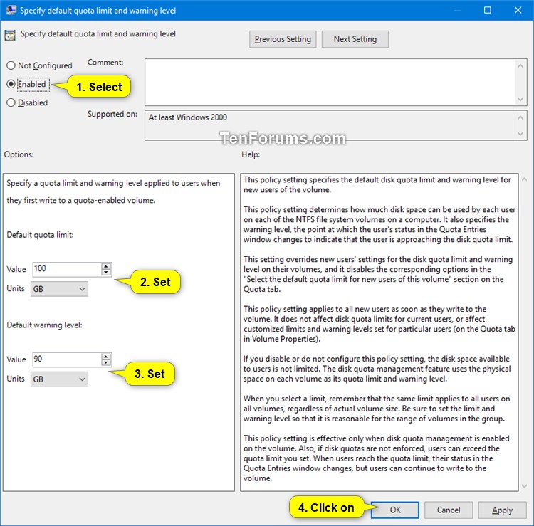 Set Disk Quota Limit and Warning Level for New Users in Windows-disk_quota_limit_gpedit-2.jpg