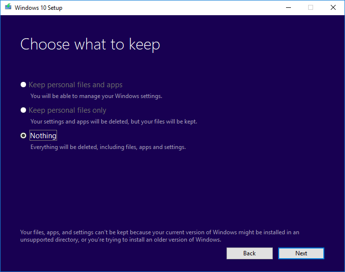 Repair Install Windows 10 with an In-place Upgrade-downgrade-repair-install.png