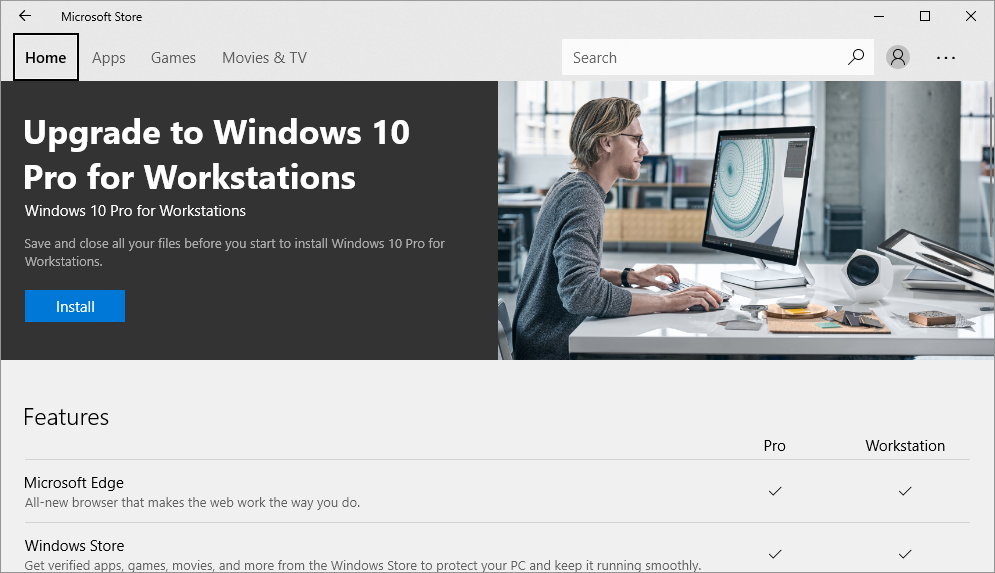 Buy Windows 10 Pro for Workstations