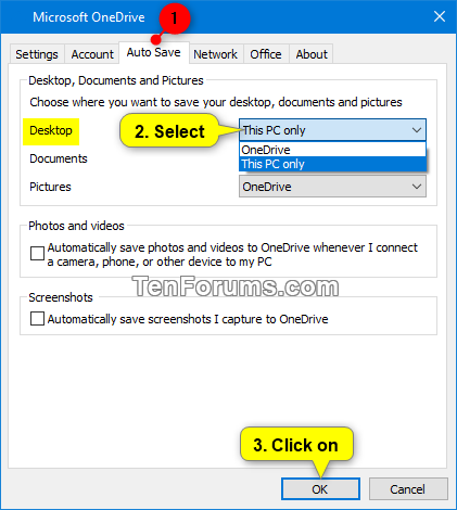 turn off onedrive sync