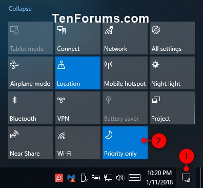 Turn On or Off Focus Assist in Windows 10-quiet_hours_action_center-2.jpg