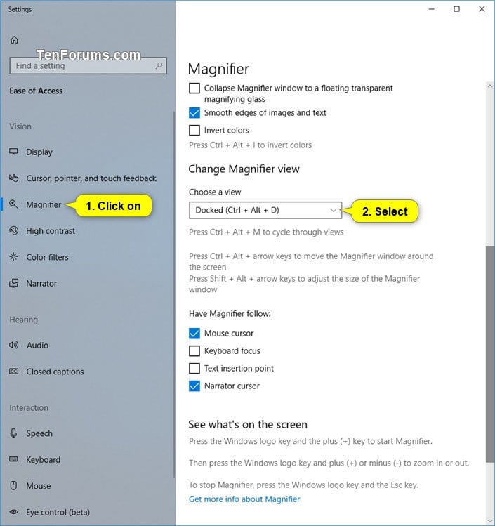 How to Change Magnifier View in Windows 10-magnifier_docked_view_in_settings.jpg