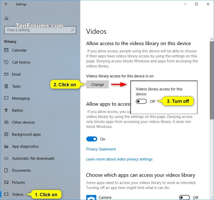 Allow or Deny OS and Apps Access to Videos Library in Windows 10-videos_library_access_for_device-2.jpg