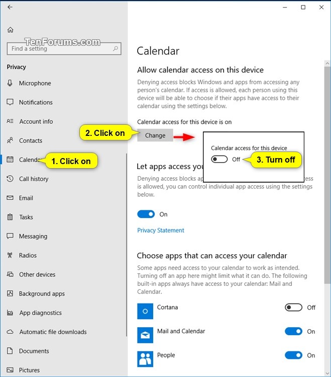 Allow or Deny OS and Apps Access to Calendar in Windows 10-calendar_access_for_device-1.jpg