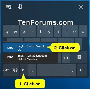 change keyboard layout windows 10