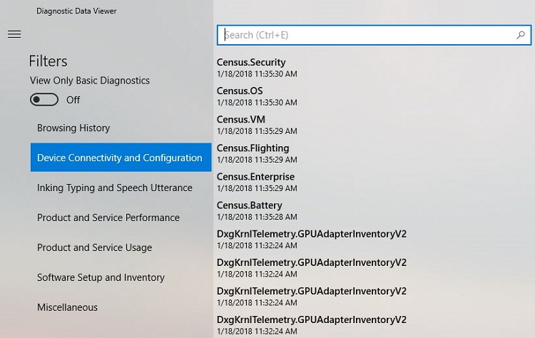 Enable or Disable Diagnostic Data Viewer in Windows 10-search_filter_your_diagnostic_event_categories.jpg