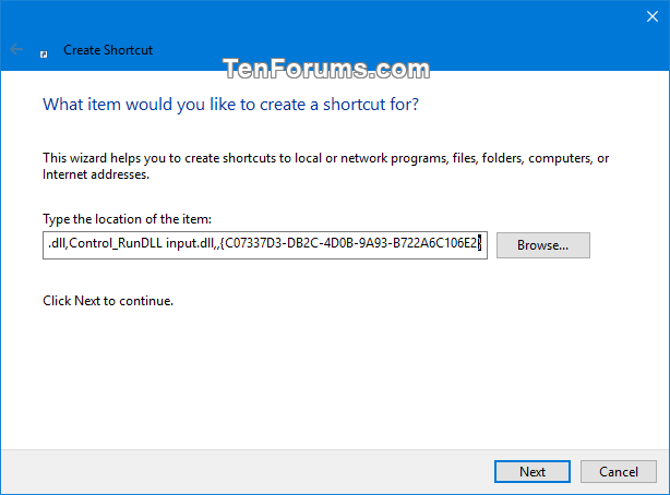Create Text Services and Input Languages shortcut in Windows-shortcut-1.png
