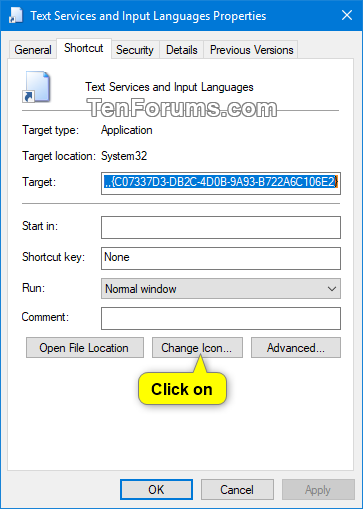 Create Text Services and Input Languages shortcut in Windows-shortcut-3.png