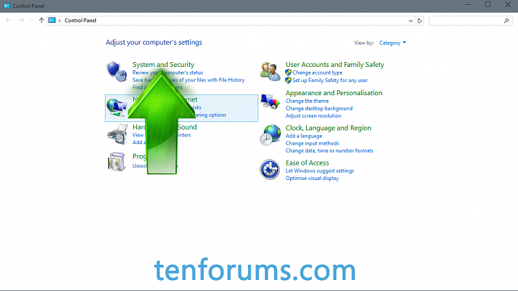 Configure Windows 10 to Create Minidump on BSOD-control-panel.png