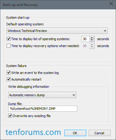 Configure Windows 10 to Create Minidump on BSOD-automatic-memory-dump-save-location.png