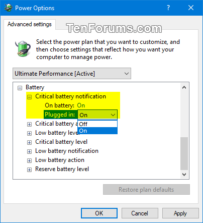 Change Battery Notification, Level, and Action Settings in Windows-critical_battery_notification.png