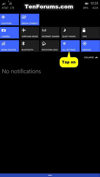 Open Settings on Windows 10 Mobile Phone-action_center-2.jpg