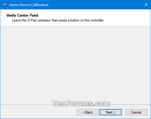 Calibrate Game Controller in Windows 10-verify.png
