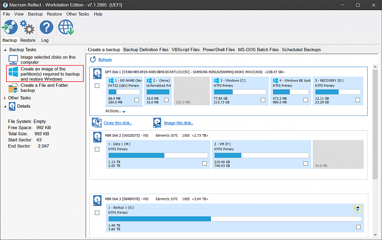 macrium reflect backup windows macrium reflect backup windows