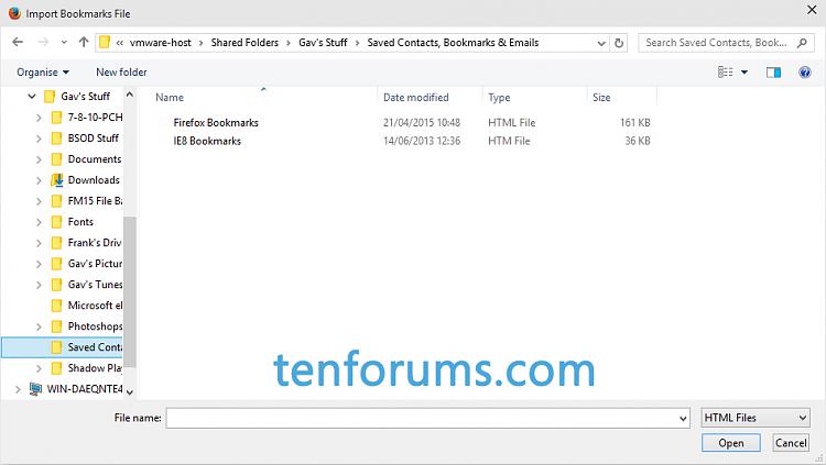 Import and Export Bookmarks as HTML in Firefox-save-location.jpg