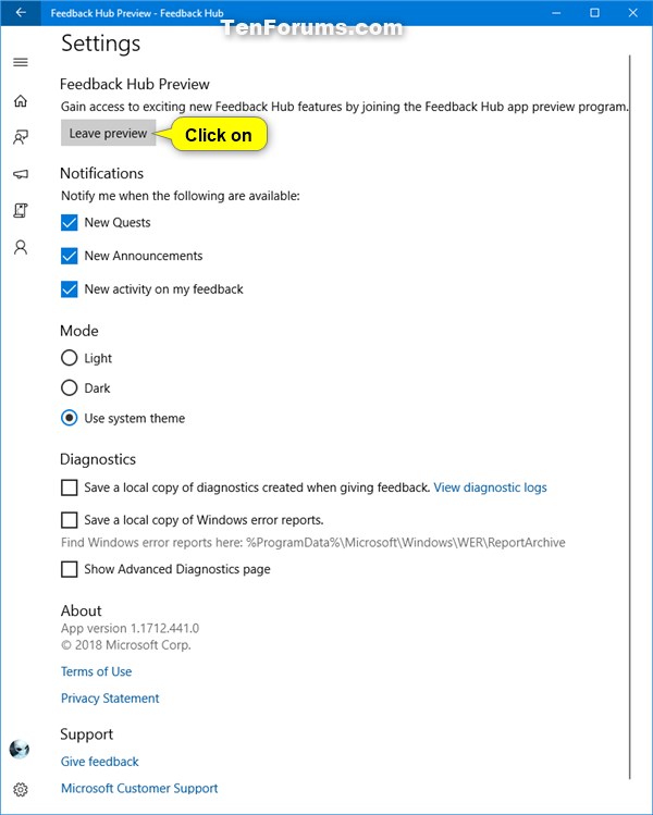 Join or Leave Windows App Preview Program for Apps in Windows 10-leave_windows_app_preview_program-1.jpg