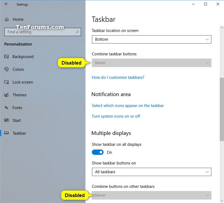 Enable or Disable Grouping of Taskbar Buttons in Windows-taskbar_button_grouping_disabled.jpg