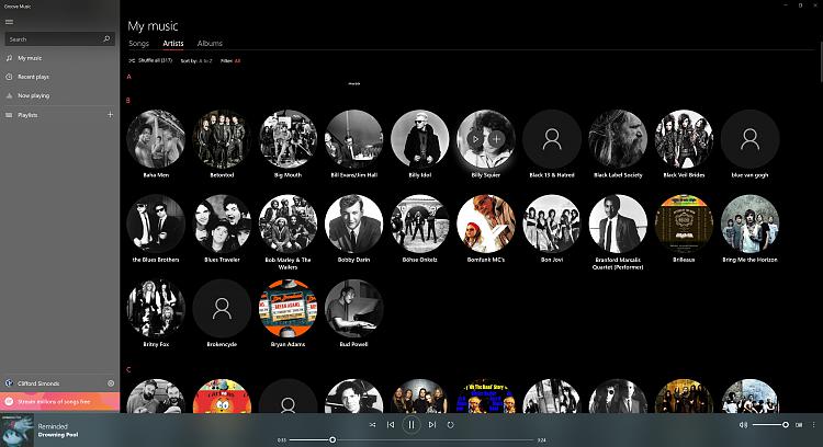 Set Now Playing Artist Art in Groove Music as Wallpaper in Windows 10-image.jpg