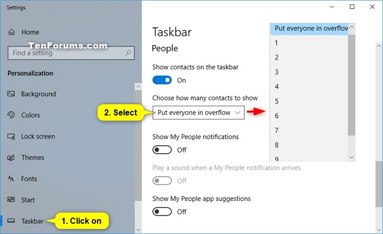 Change how many People Contacts can be Pinned to Taskbar in Windows 10-people_contacts_on_taskbar.jpg