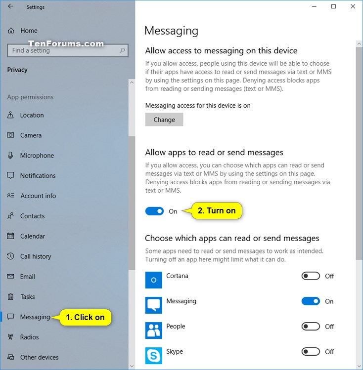 Allow or Deny OS and Apps Access to Messaging in Windows 10-messaging_access_for_apps-1.jpg