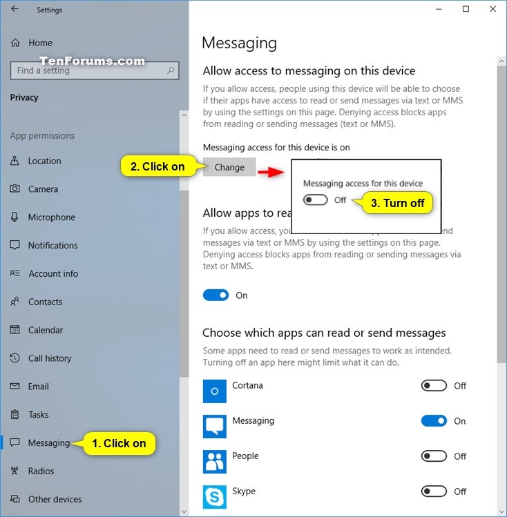 Allow or Deny OS and Apps Access to Messaging in Windows 10-messaging_access_for_device-1.jpg