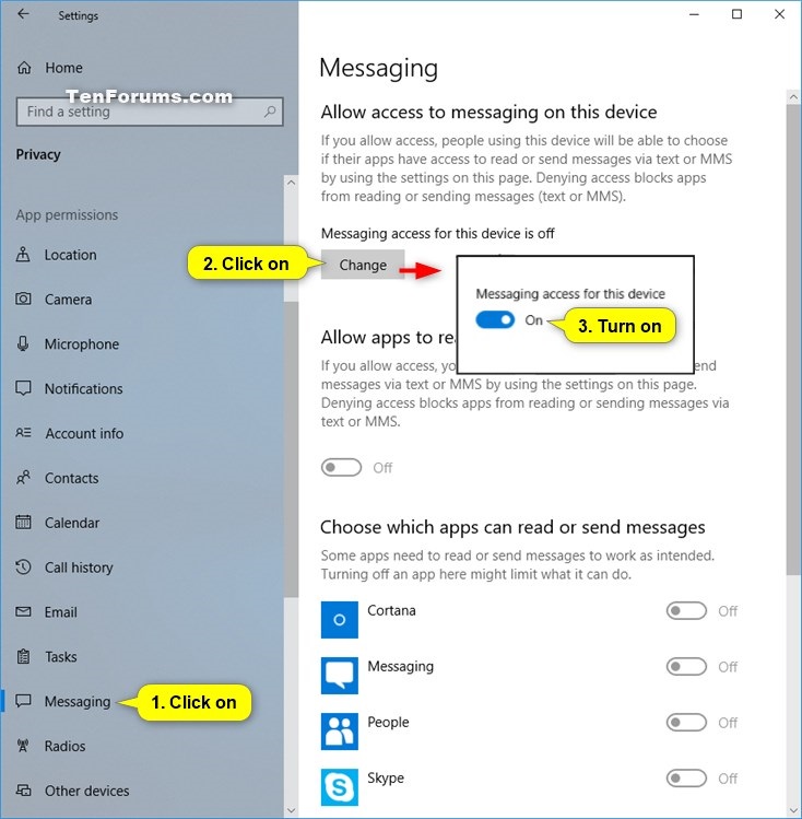 Allow or Deny OS and Apps Access to Messaging in Windows 10-messaging_access_for_device-2.jpg
