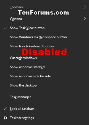 Enable or Disable People Bar on Taskbar in Windows 10-people_bar_taskbar_context_menu_disabled.png