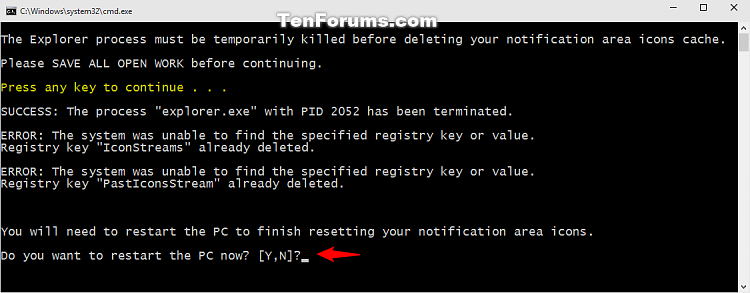 Reset Notification Area Icons in Windows 10-reset_notification_area_icons_cache_command-2.png