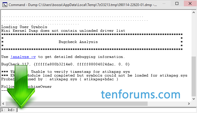 WinDBG - The Basics for Debugging Crash Dumps in Windows 10-command-bar.jpg