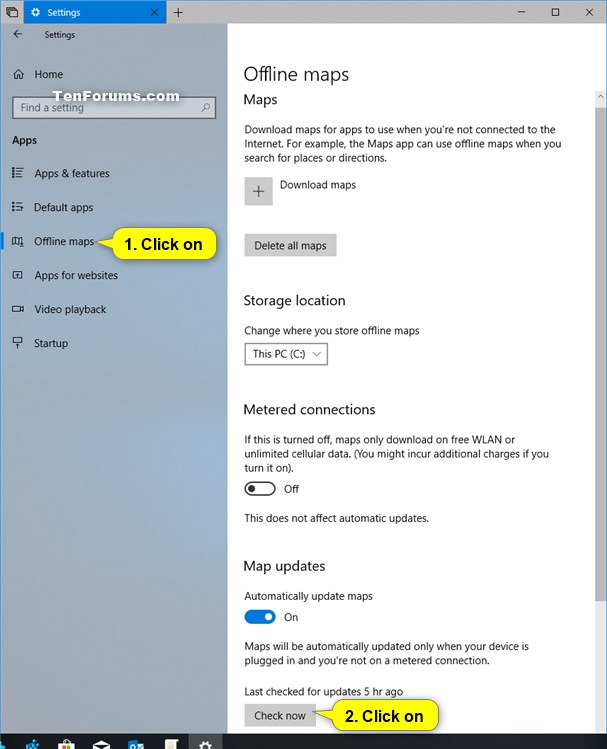 Check for Updates of Offline Maps in Windows 10-offline_maps_check_for_updates-1.jpg